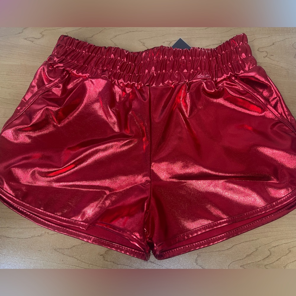 Metallic shiny Shorts